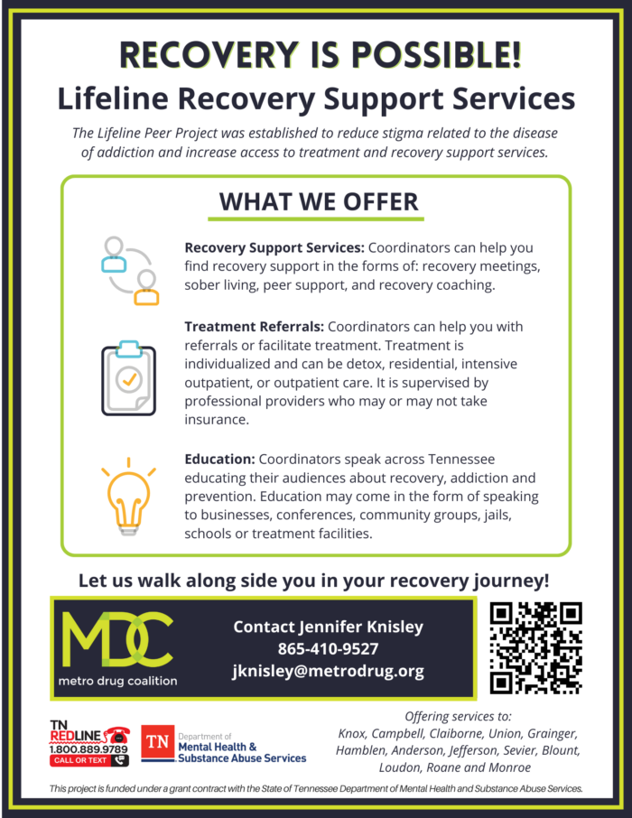 LifeLine One-Pager – Metro Drug Coalition